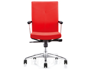 Leather Medium Back Chair CG-B28