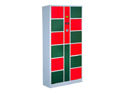 12-doors Coin-operated storage cabinetCG-DEP02|Steel Furniture|Lockers|Office Furniture