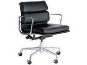Leather Medium Back Chair CG-EA206M
